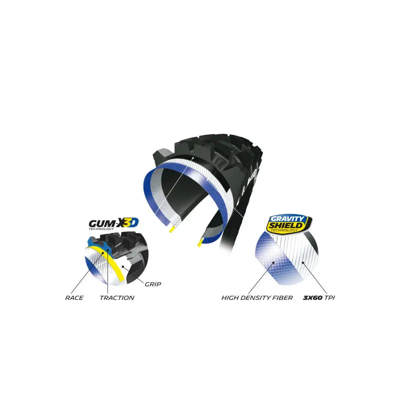Cubierta Michelin Wild Enduro Front GUM-X TLR