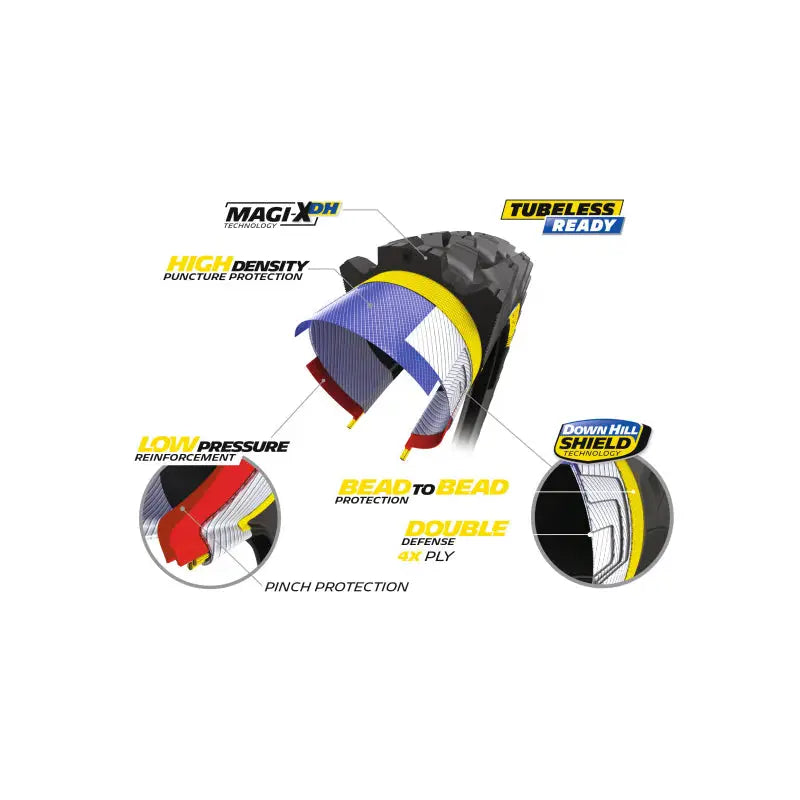 Cubierta Michelin Wild Enduro Front Racing Line TLR MAGI-X DH