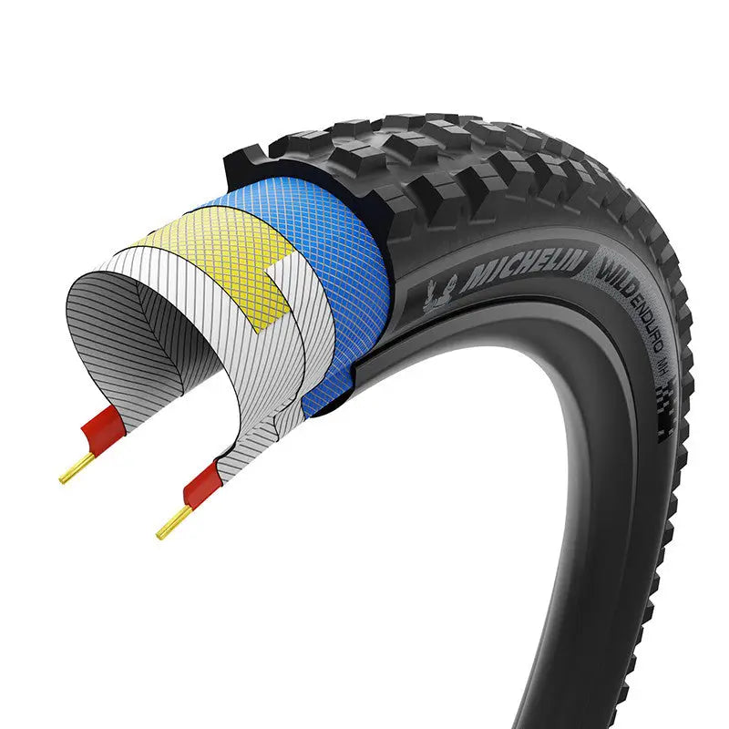 Cubierta Michelin Wild Enduro Mh Racing Line Dark TS TLR
