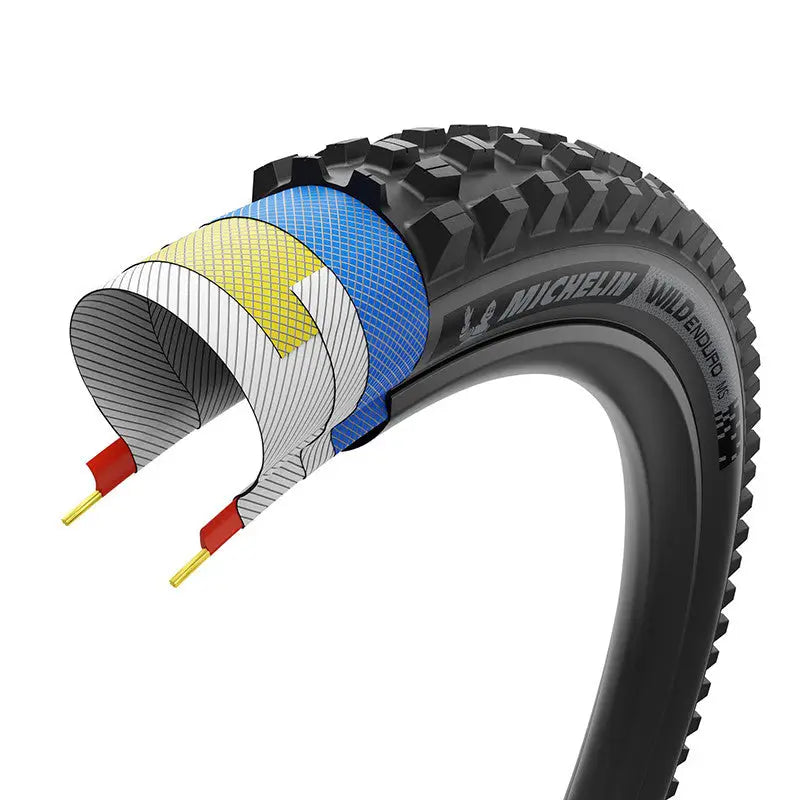 Cubierta Michelin Wild Enduro MS Racing Line Dark TS TLR