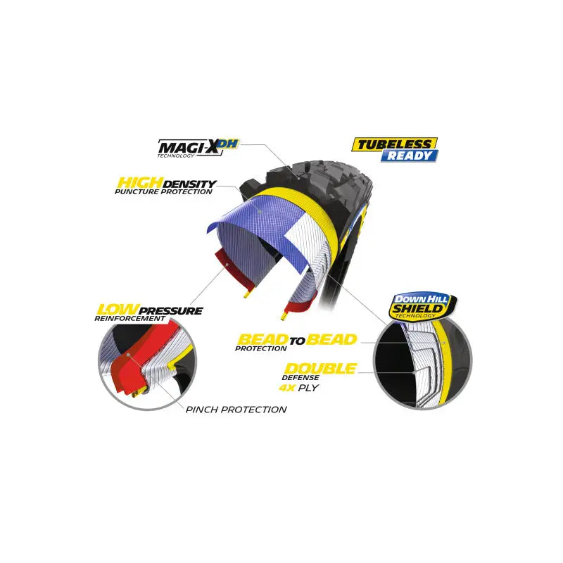Cubierta Michelin Wild Enduro Rear Racing Line TLR MAGI-X