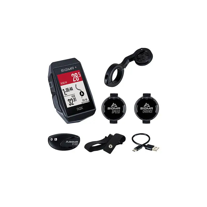 Cuentakilómetros Rox 11.1 Evo Negro Sensor Set Sigma