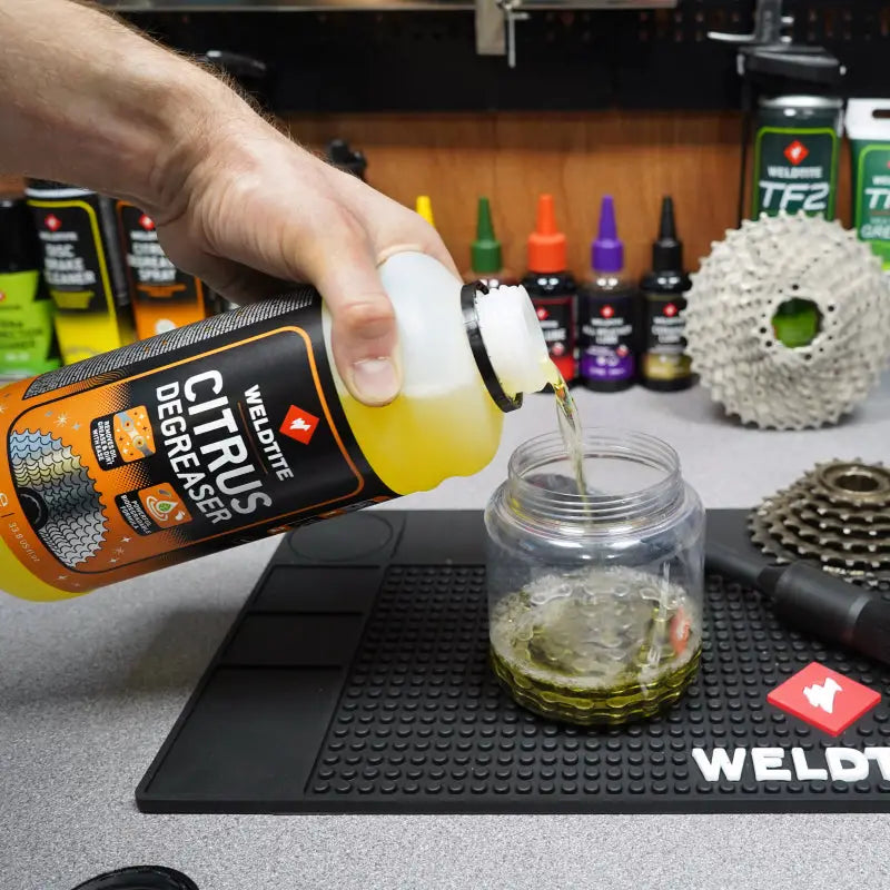 Desengrasante Ultra Potente Citrus Limón 1 L (compatible con Maquina Ultra Sonidos) Weldtite