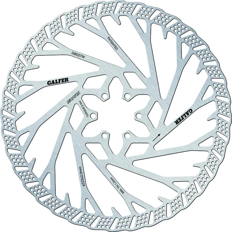 Disco Galfer X 2.0 mm 6 Tornillos