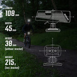 Faro Delantero Buster 1600 para Casco Sigma