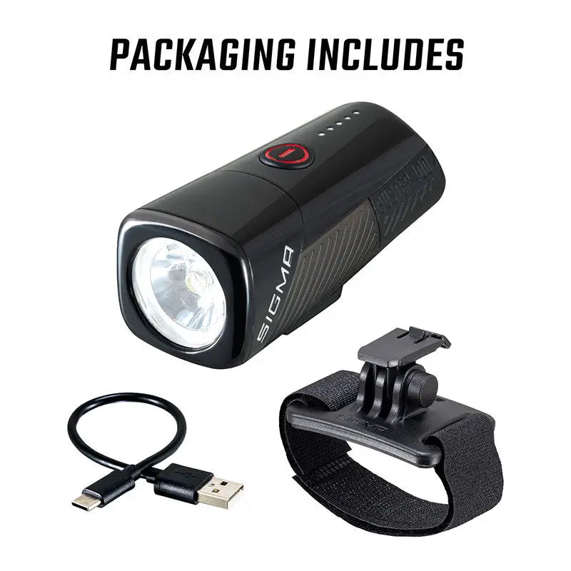 Faro Delantero Buster 400 Hl USB para Casco Sigma
