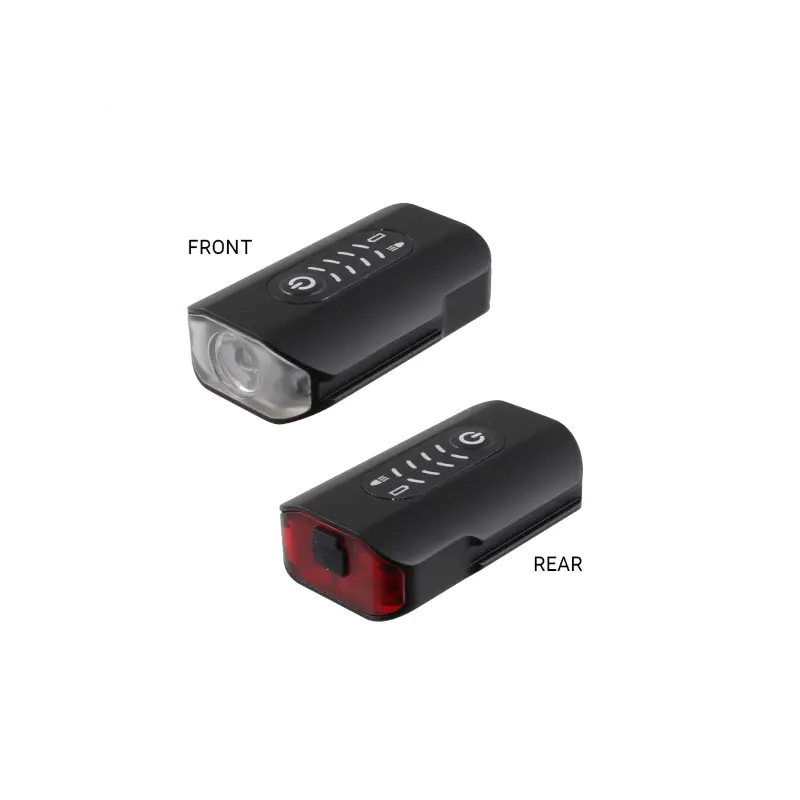Faro Delantero Manillar-casco Wiki Negro USB WAG