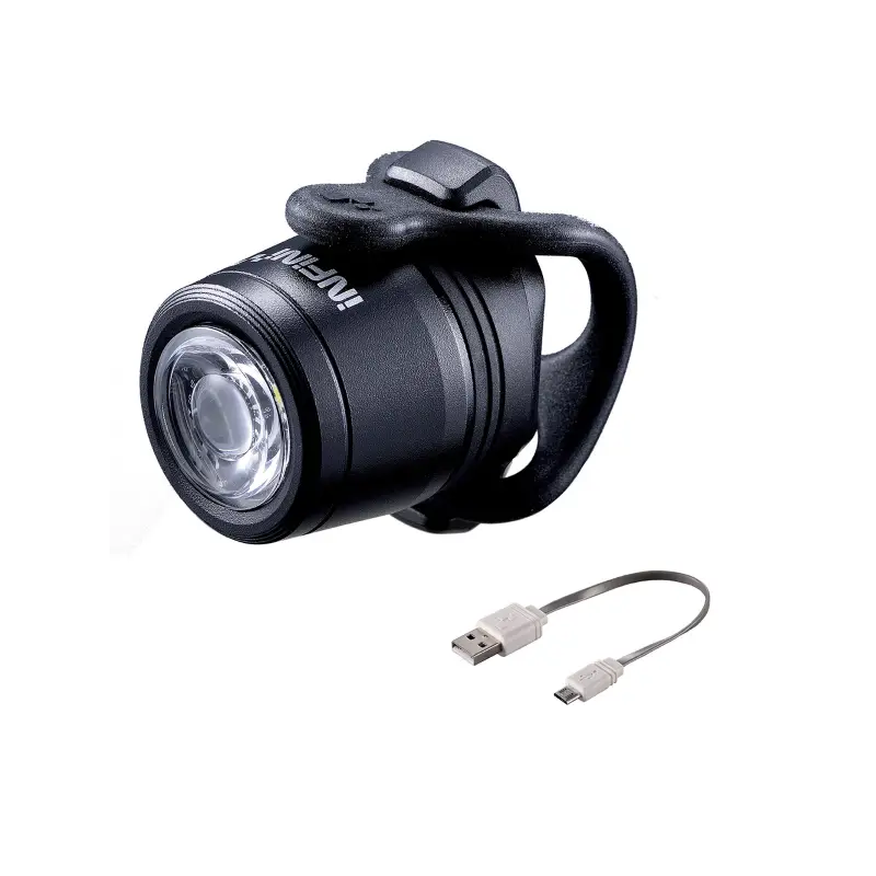 Faro Delantero Manillar Mini Luxo 1 Led Blanco. USB Infini