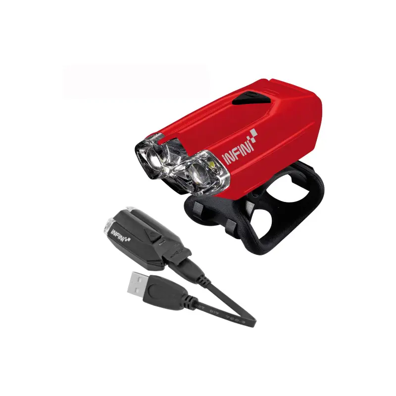 Faro Delantero USB Lava 2 Led Luz Blanca 80 Lum. R Infini