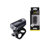 Faro Delantero Wiki, Led Blanca, USB Negro WAG