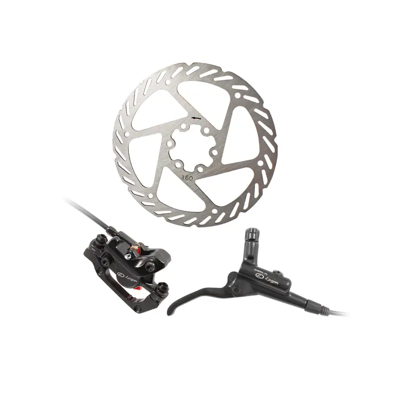 Juego Frenos Disco Del+tras Hidráulico HD-M200 WAG 2x160 mm Discos Incluidos