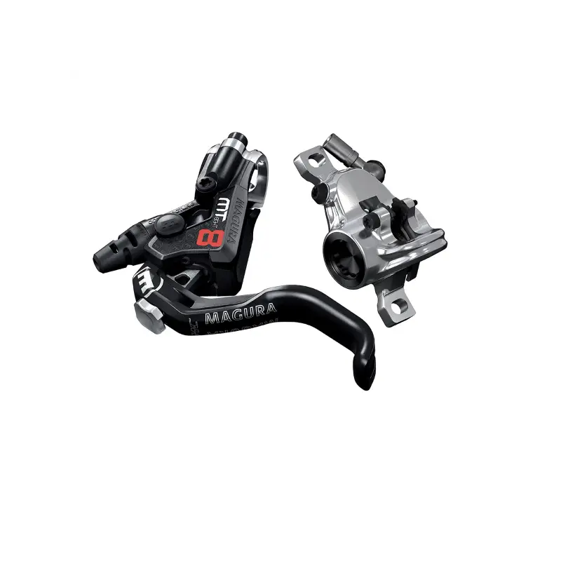 Freno Disco 1 BL+1 Brazos MT8 Pro 1 Dedo Alu Negro Post Mount Magura