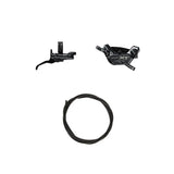 Freno Tras Derecho BL-M8200+BR-M8220 J-kit 4 Pis Resina con Aleta Sin Adaptador 1700 Shimano