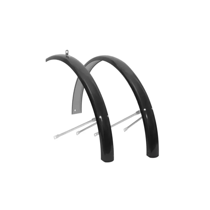 Guardabarros Metalicos Olanda 26 Negro, Premontado Easy