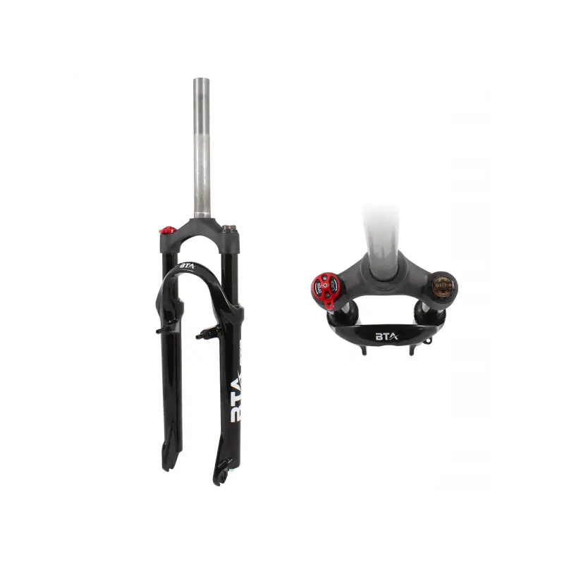 Horquilla Suspension 26" Bloq. Rosca 1 1/8"" WAG Bloqueo Boton 80 mm