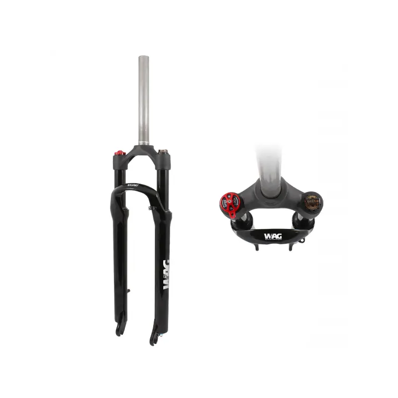 Horquilla Suspension 27.5" Bloq. Ahead 1 1/8"" WAG Bloqueo Boton Disco