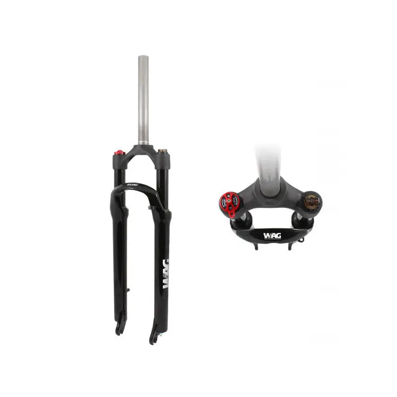 Horquilla Suspension 29" Bloq. Ahead 1 1/8"" WAG Bloqueo Boton Disco