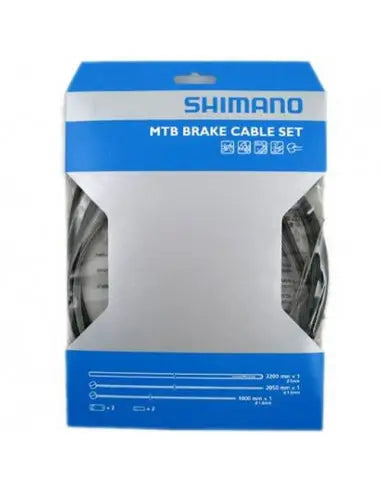 Juego Cables Freno-funda-topes Inox MTB Shimano