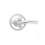 Juego De Bielas Prowheel 1X42D 170MM Aluminio Plata