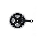 Juego De Bielas Prowheel Aluminio Negro City 28-38-48 6-8V 170MM