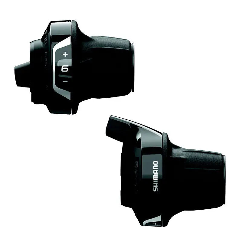 Juego. Mandos Revoshift SLRV400 6V con Display Optic Shimano