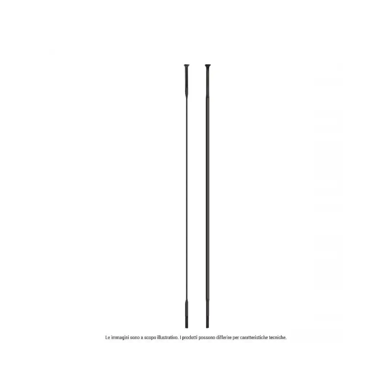 Kit 4 Radios CX-RAY Inox Straightpull Negro