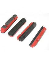 Kit 4 Zapatas Llantas Carbono Campagnolo