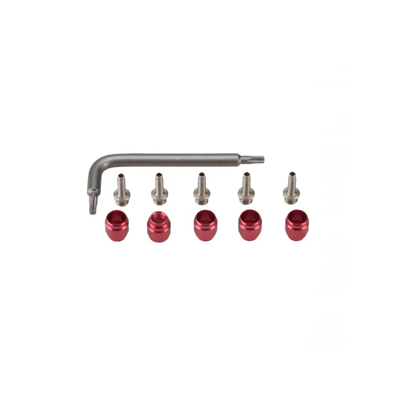 Kit 5 Oliva Roja+conec.frenos SRAM Stealth A Majig
