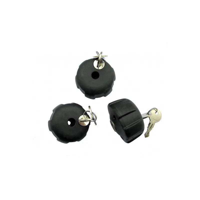 Kit De 3 Pomos Antirrobo con 2 Llaves Peruzzo