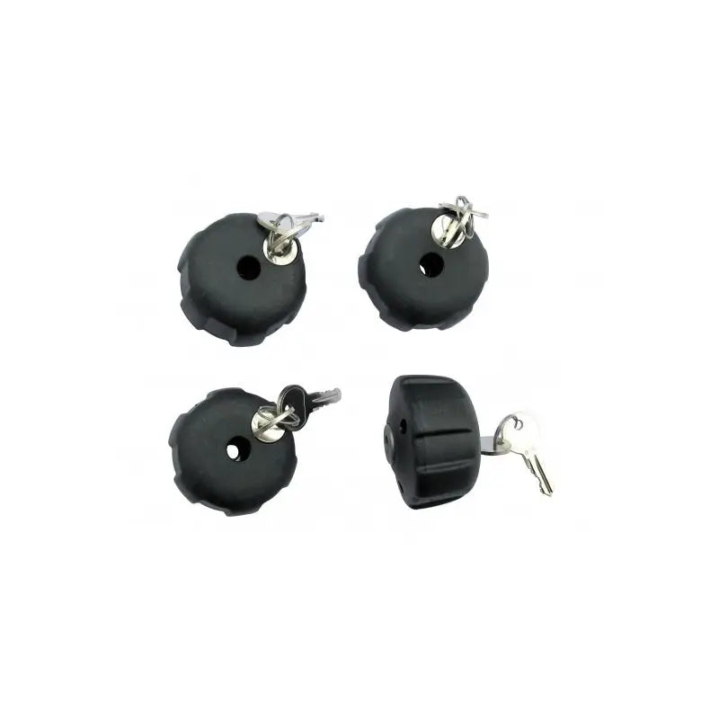 Kit De 4 Pomos Antirrobo con 2 Llaves Peruzzo