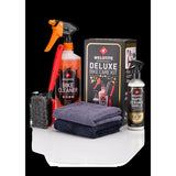 Kit De Limpieza Premium Weldtite Deluxe (cepillo+limpiabicis 1 L+CERAMIC+2 Paños)