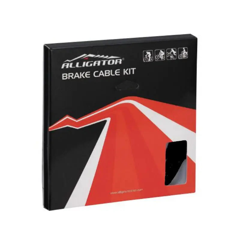 Kit Fundas y Cables de Freno MTB/road Inox Negro Alligator