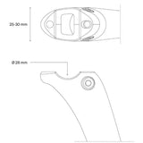 Kit Soporte Luz Trasera Garmin Varia/bryton Gardia Go Pro Deda