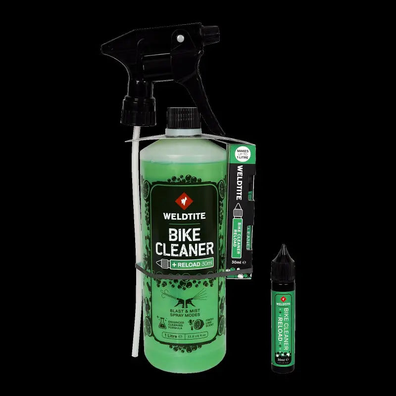 Limpiabicis Citrus, Spray 1 Litro Lima + Recarga (pistola Largo Alcance con 2 Posiciones) Weldtite