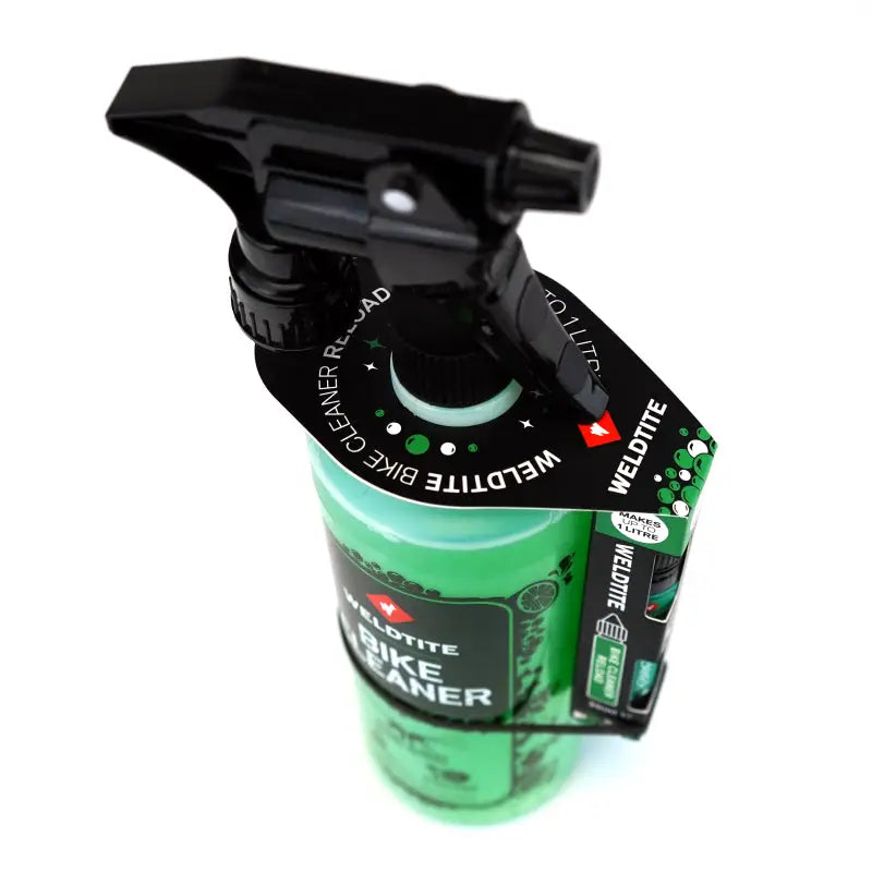 Limpiabicis Citrus, Spray 1 Litro Lima + Recarga (pistola Largo Alcance con 2 Posiciones) Weldtite