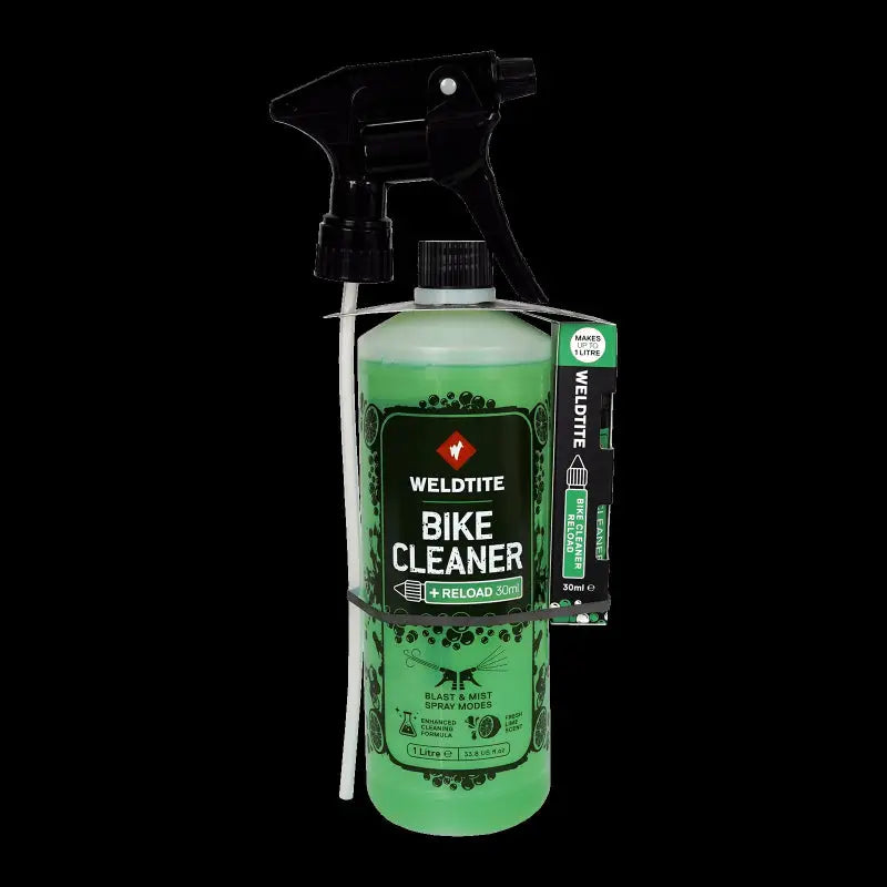 Limpiabicis Citrus, Spray 1 Litro Lima + Recarga (pistola Largo Alcance con 2 Posiciones) Weldtite