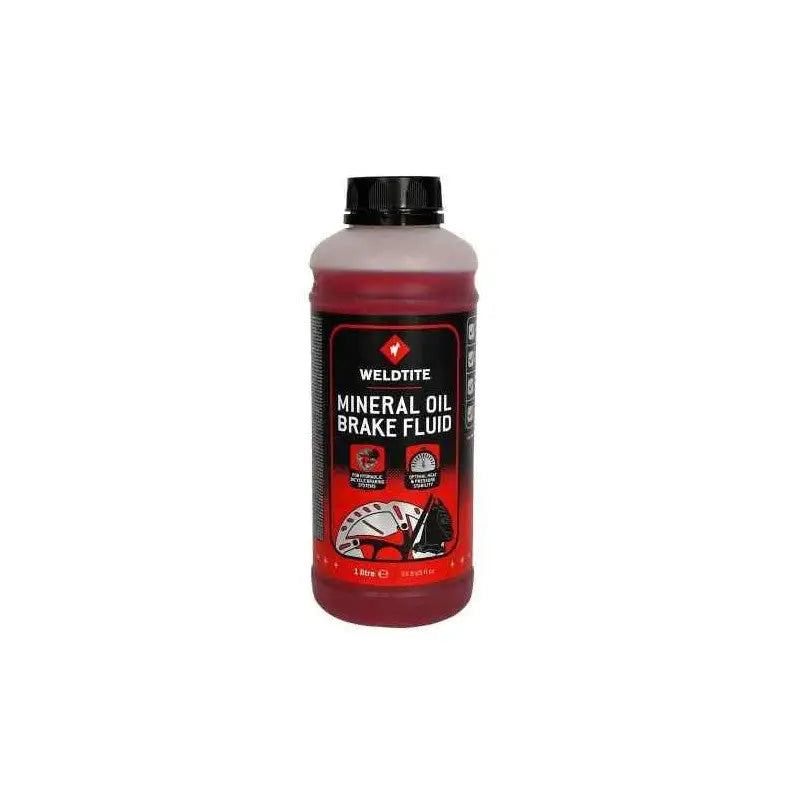Líquido De Frenos Aceite Mineral Rojo 1 L Weldtite