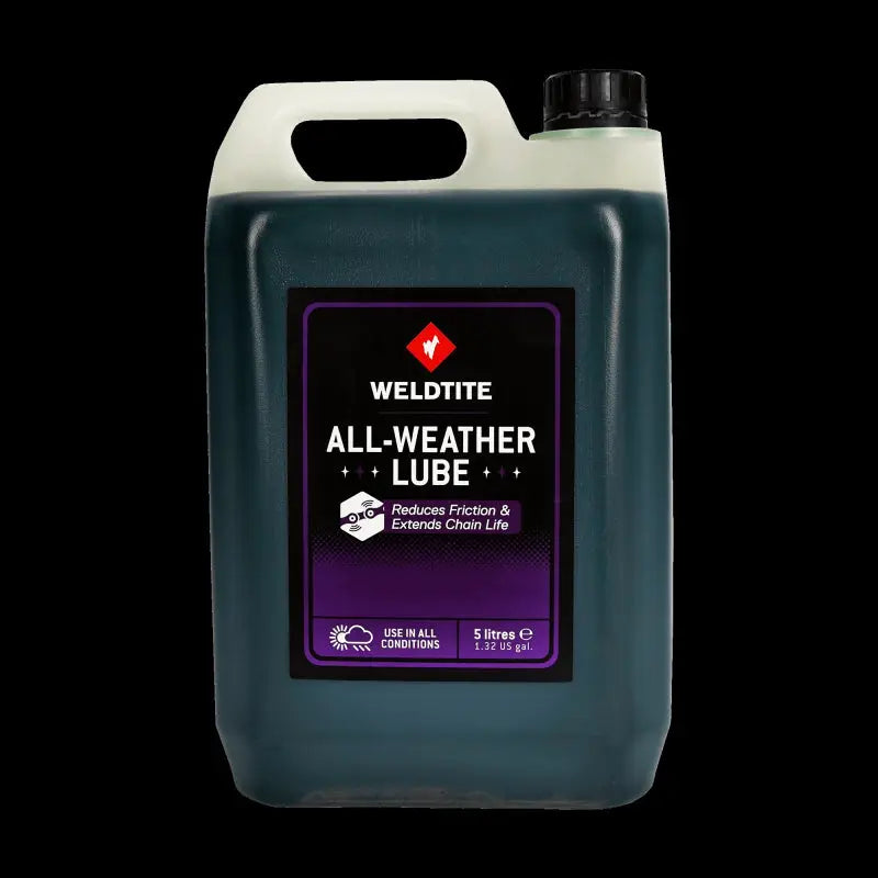 Lubricante All Weather, Bote 5 L Sin Ptfe (+35% Vida Util De La Cadena) Weldtite