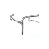 Manillar Paseo Holanda 22.2 mm C/manetas y Potencia Acero Cromo Easy