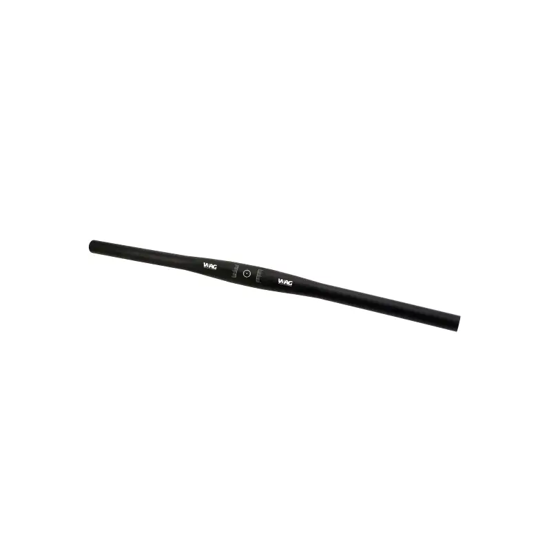 Manillar Plano 31.8 MM-680 mm, Negro WAG
