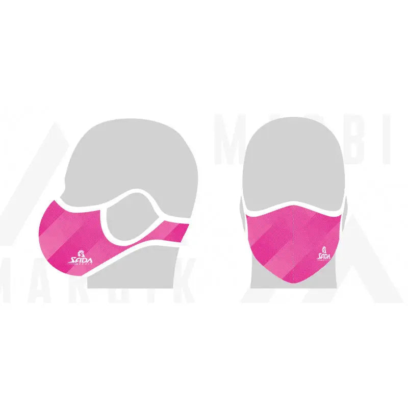 Mascarilla Deportiva Reutilizable . Sfida - Color: Rosa - Talla: M