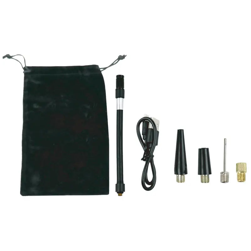 Mini Compresor Electrico con Bateria 150PSI-10 Bar para Coche-moto-bici-balones M-wave