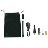 Mini Compresor Electrico con Bateria 150PSI-10 Bar para Coche-moto-bici-balones M-wave