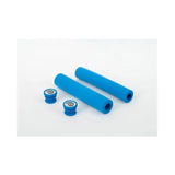 Par Puños Bike Ribbon Silicona Azul