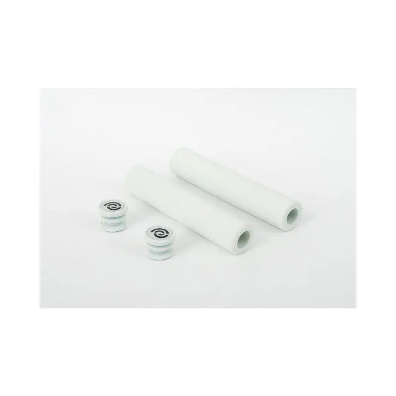 Par Puños Bike Ribbon Silicona Blanco