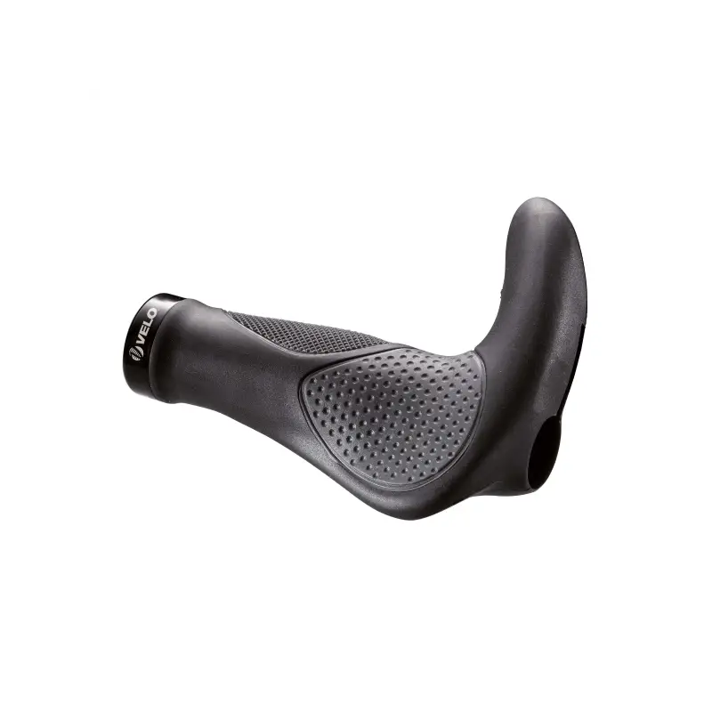 Par Puños C-suplemento Velo New con Gel MOD.976 138 mm Negro-gris