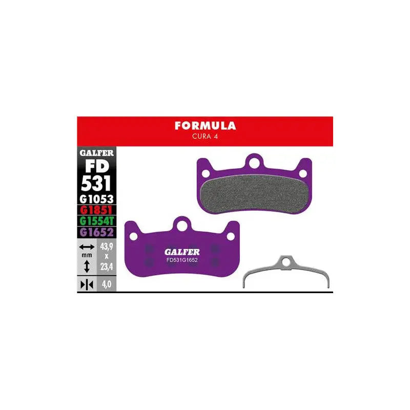 Pastillas Fd E-BIKE Formula Cura 4 Galfer Bike