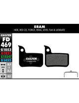 Pastillas Fd MTB SRAM Red 22-FORCE-RIVA Galfer Galfer Bike
