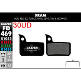 Pastillas Fd (pack 30 Pares) FD469 G1053 Galfer Galfer Bike