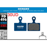 Pastillas Fd (pack 30 Pares) FD496 G1455 Galfer Galfer Bike